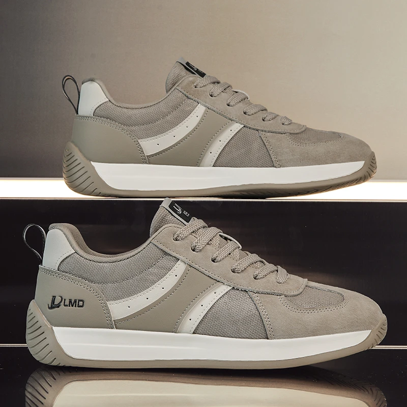 透气马丁靴男士透气厚底德训鞋潮鞋潮流休闲鞋男士