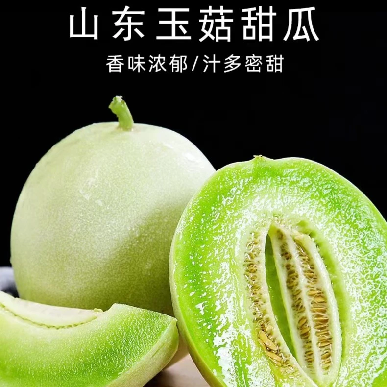 山东玉菇冰激凌甜瓜网红瓜软糯香甜坏果包赔
