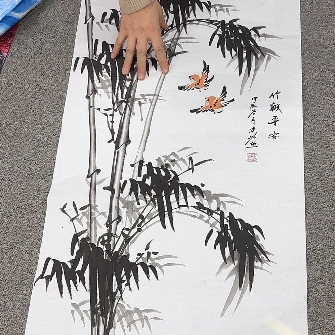 国画国画作品多次在国内外