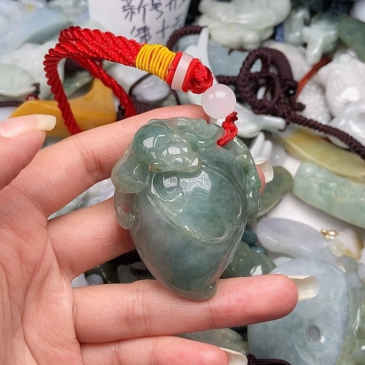 未镶嵌挂件翡翠翡翠