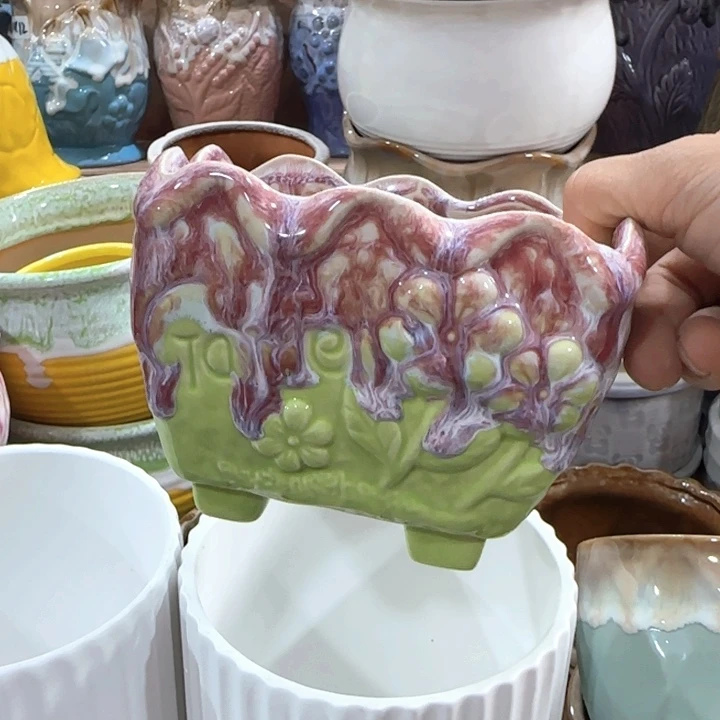 多肉绿植花盆凑9块包邮