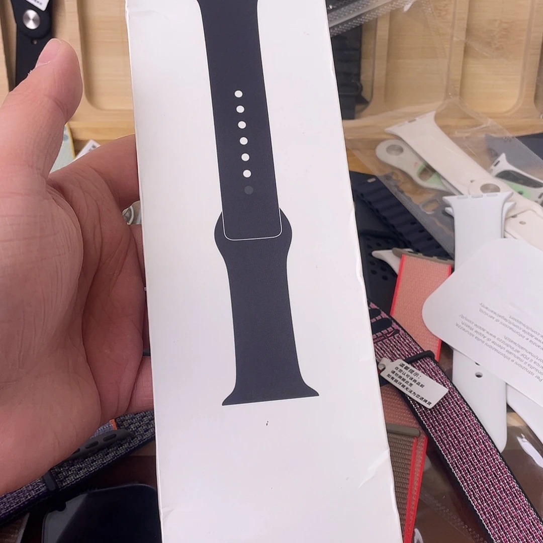 99新黑色三节硅胶表带