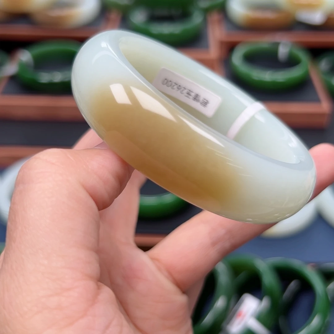 未镶嵌手镯和田玉5758