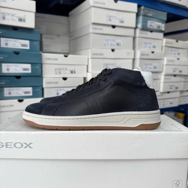 GEOX男士牛皮革休闲鞋 U26DXH C4002