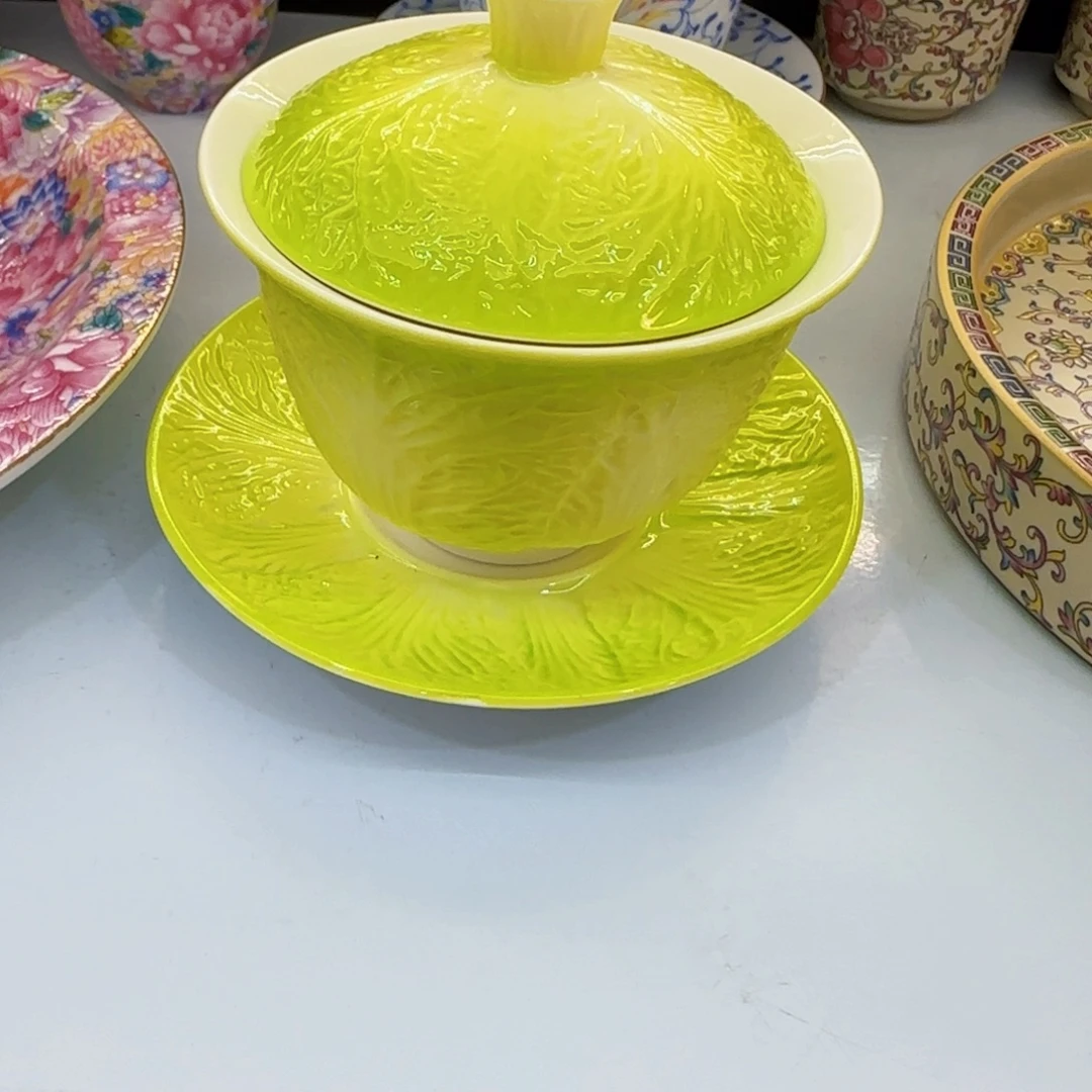 这些盖碗真好看！！！