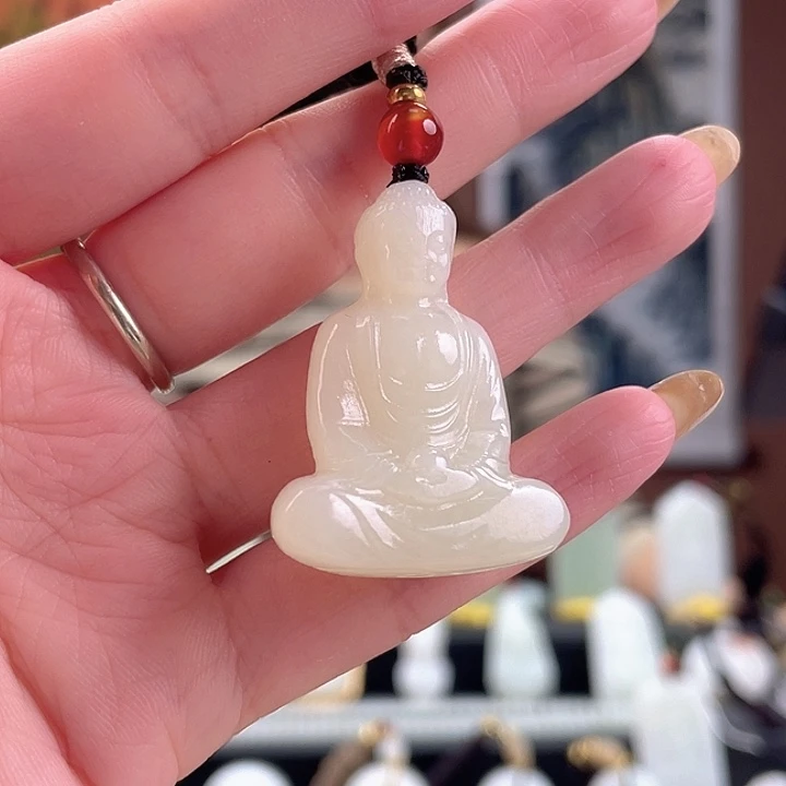 颈饰未镶嵌和田玉