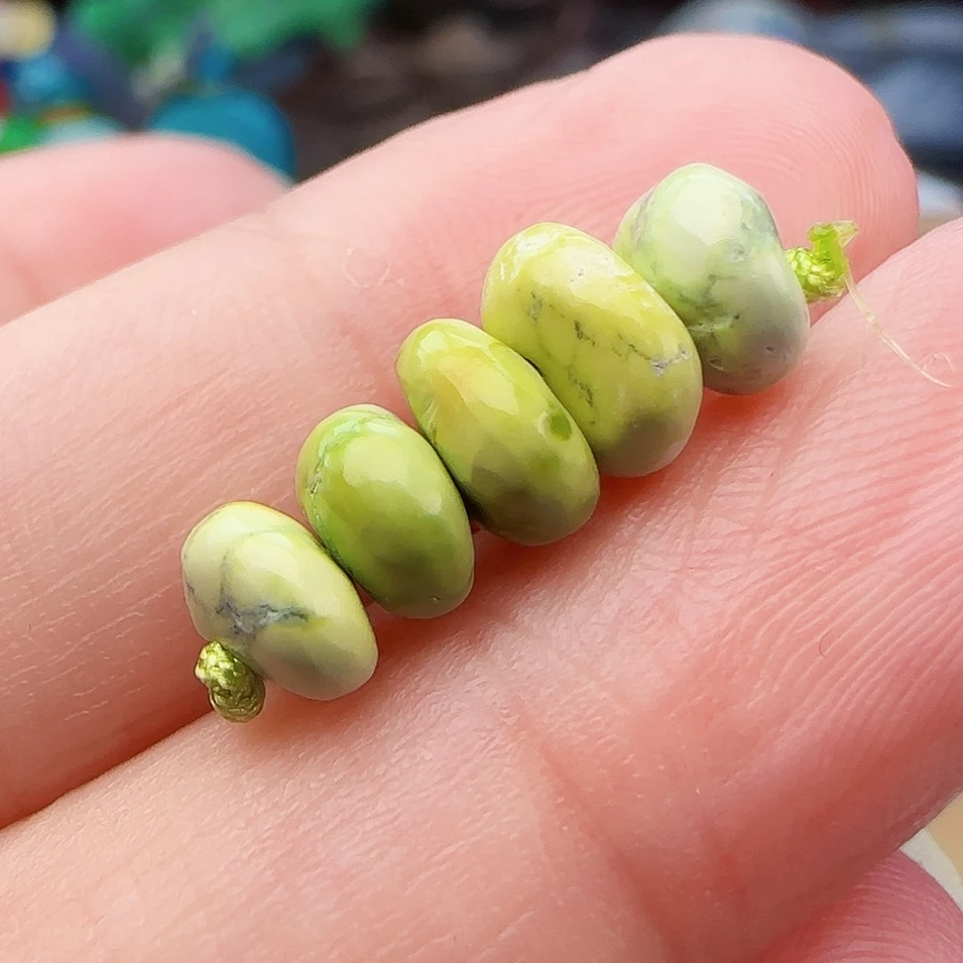 绿松石未镶嵌项链