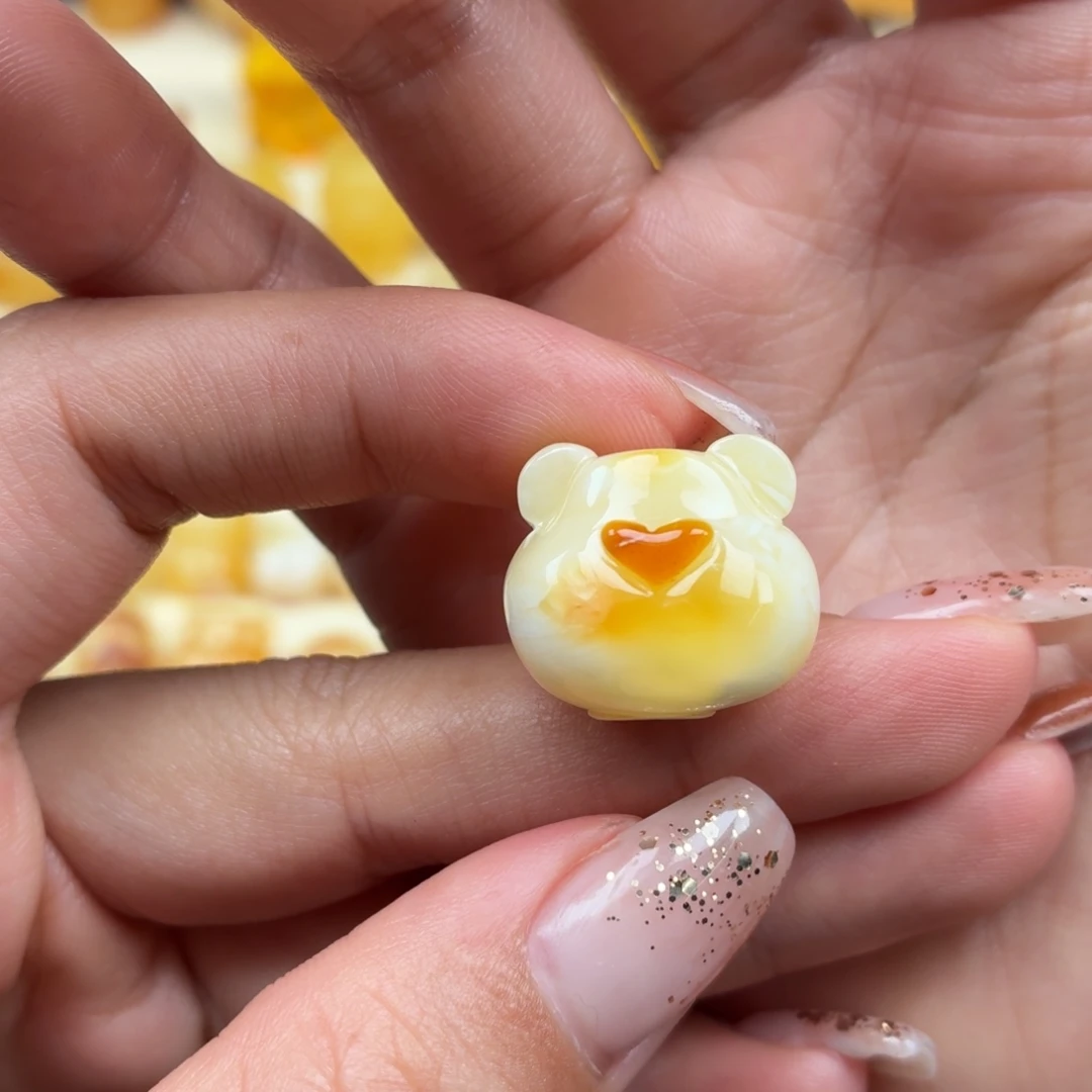 琥珀未镶嵌裸石蜜蜡