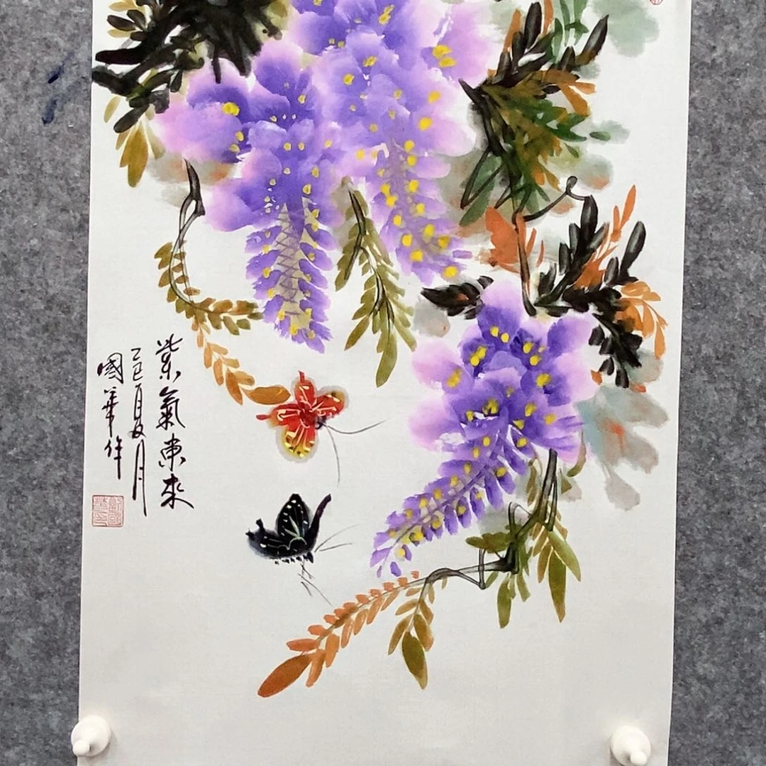 国画刘国华手绘作品111