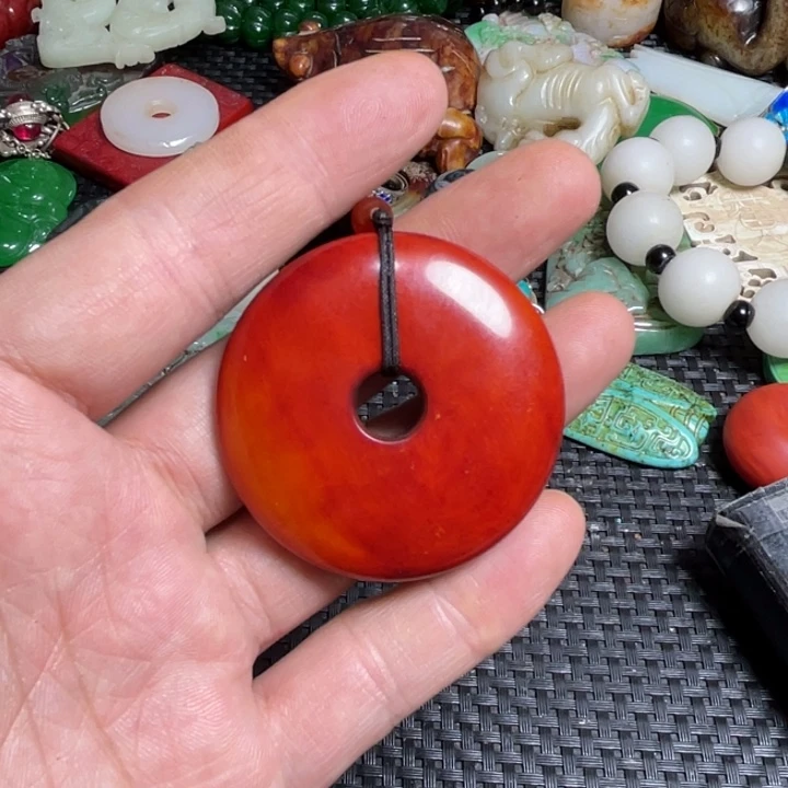 滴血莲花菩提吊坠