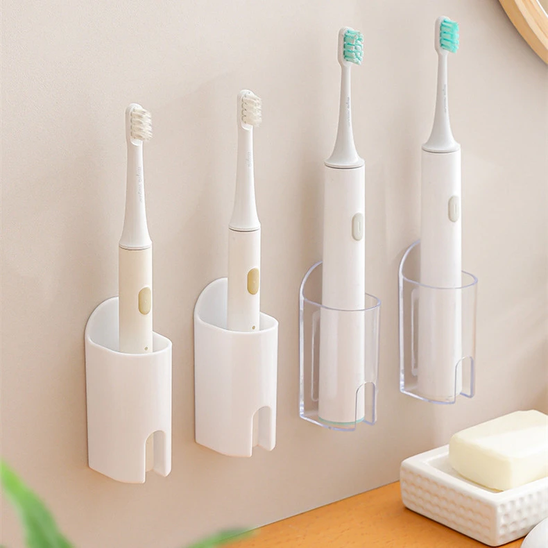 电动牙刷架免打孔壁挂式牙刷挂架卫生间牙刷收纳底座牙具置物架子
