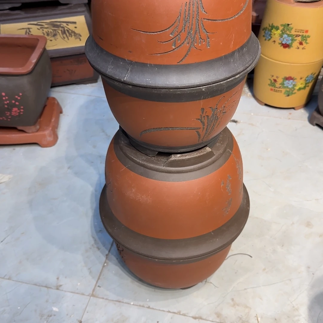 花盆紫砂口径18.12/14.10口径