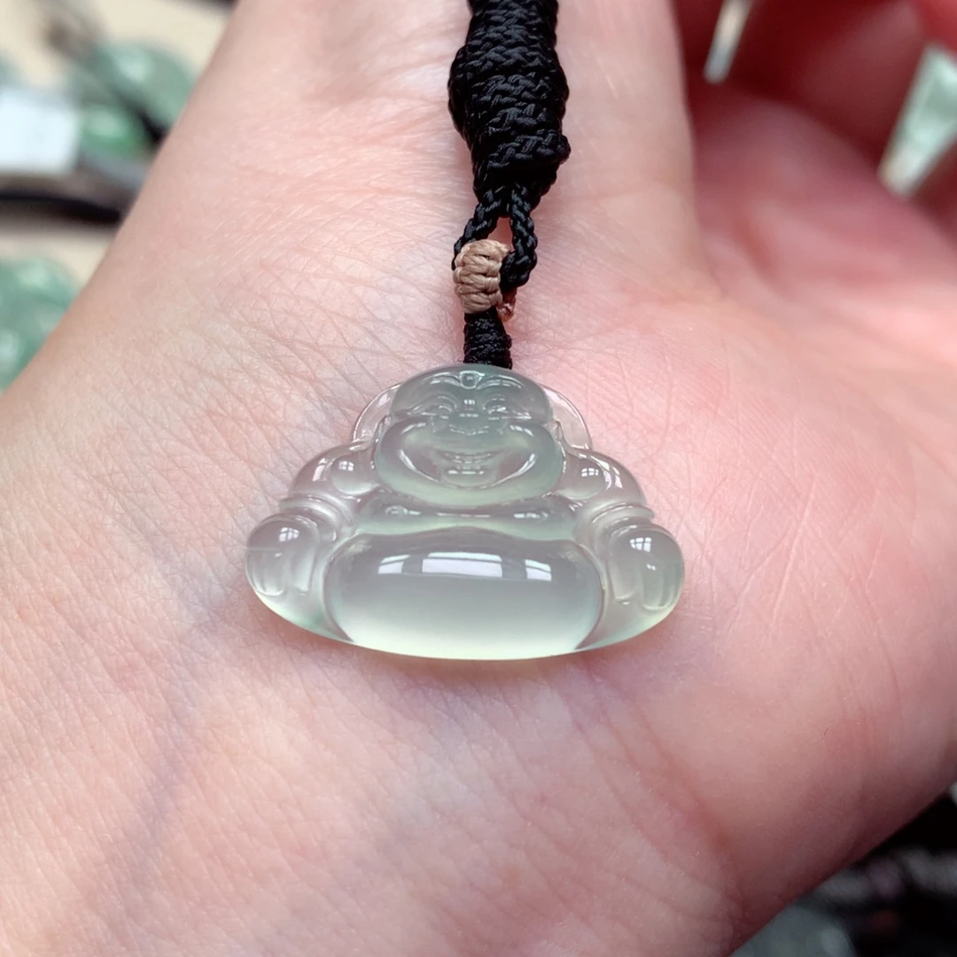 颈饰未镶嵌翡翠佛公