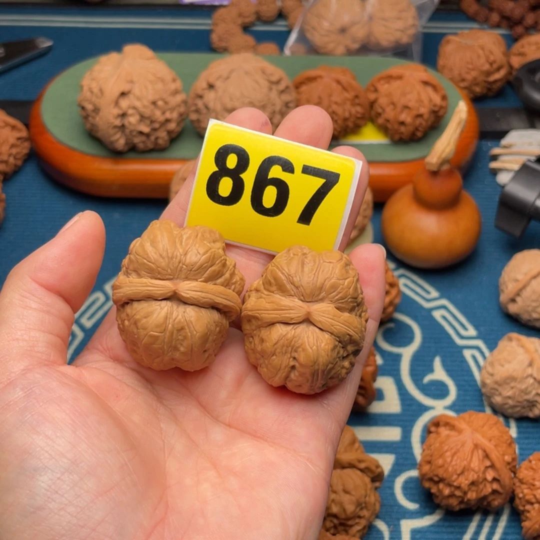 把件文玩核桃37玉蝉867号