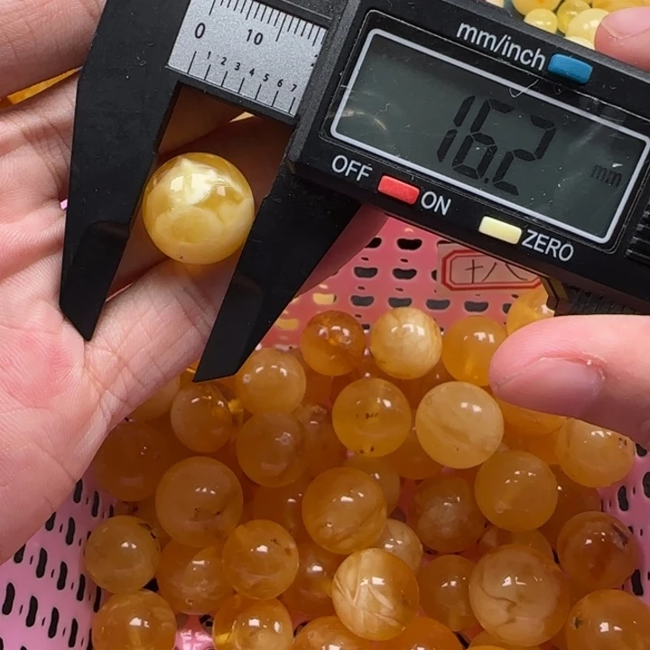 蜜蜡未镶嵌珠宝奇石天然336