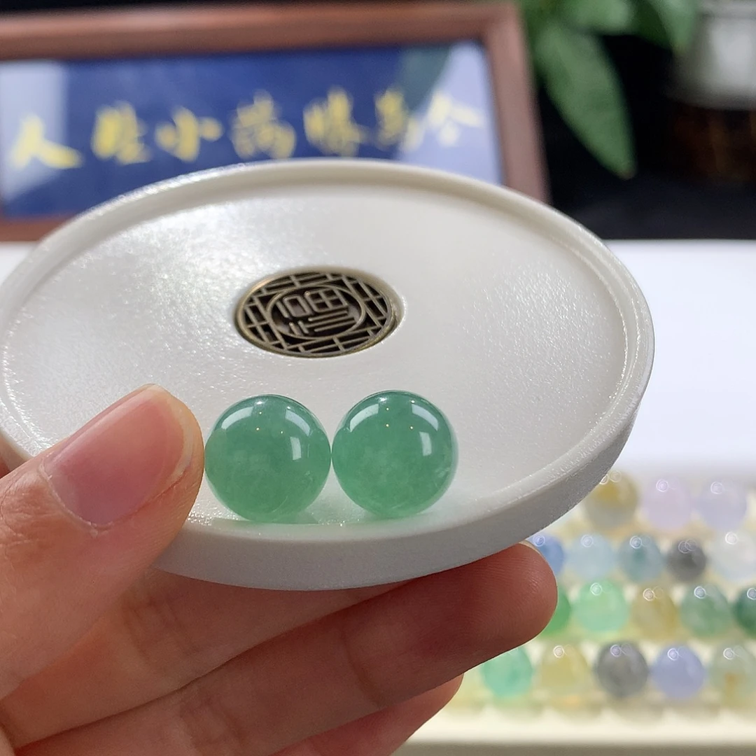 翡翠散珠翡翠珠子