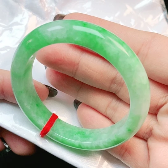 未镶嵌手镯翡翠正圈0924