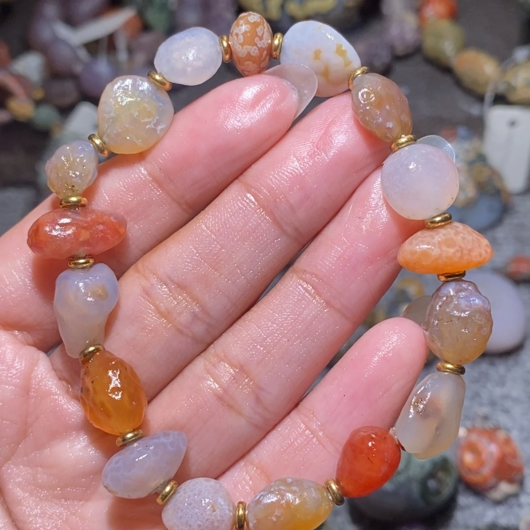 玛瑙/玉髓未镶嵌珠宝半成品