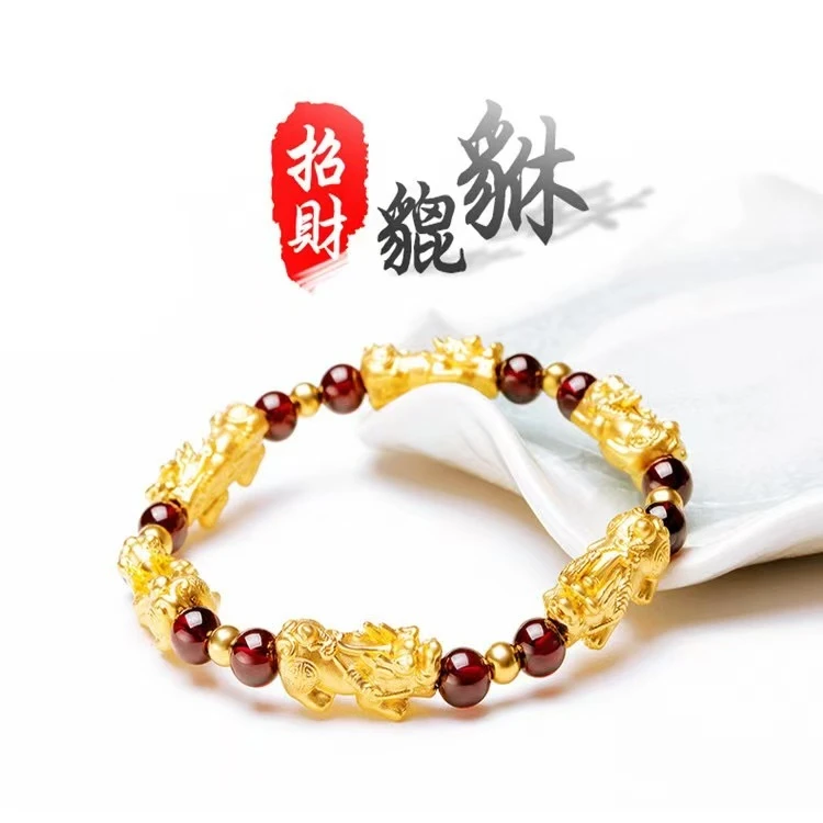【董事长专属】 重金打造 厚包工艺 香港/KLFOOK非遗古法貔貅手串