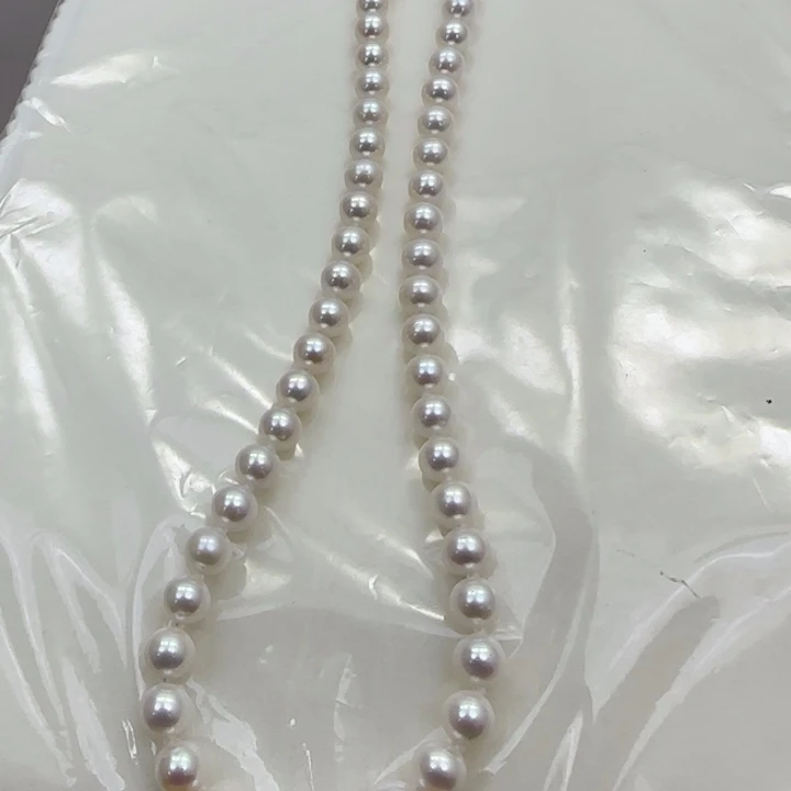 银S925镶嵌淡水珍珠颈饰