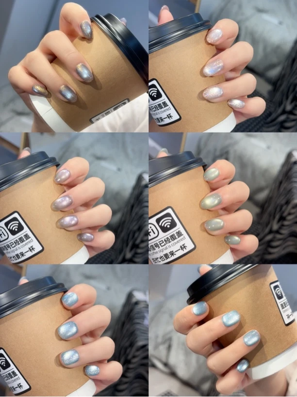 【春河景明系列】纯手工穿戴甲默认瑕疵no退no换完美勿扰