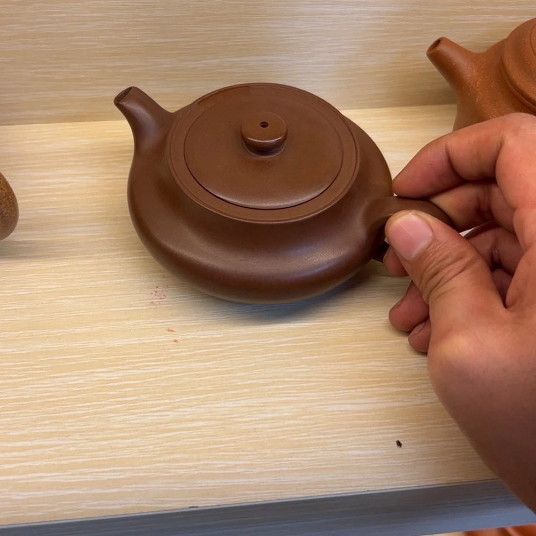 紫砂茶壶王****精半手工桑盘