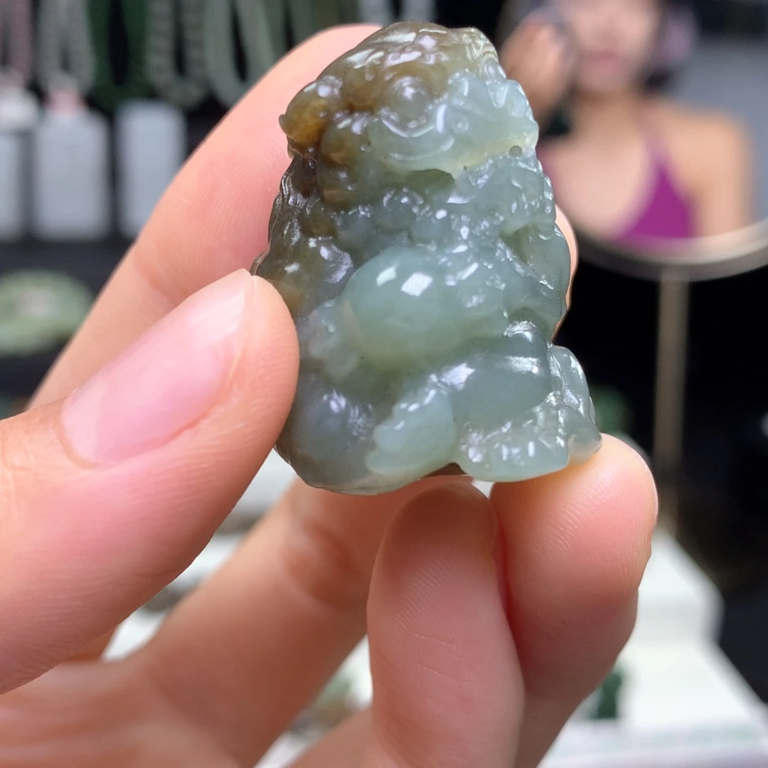 和田玉未镶嵌摆件