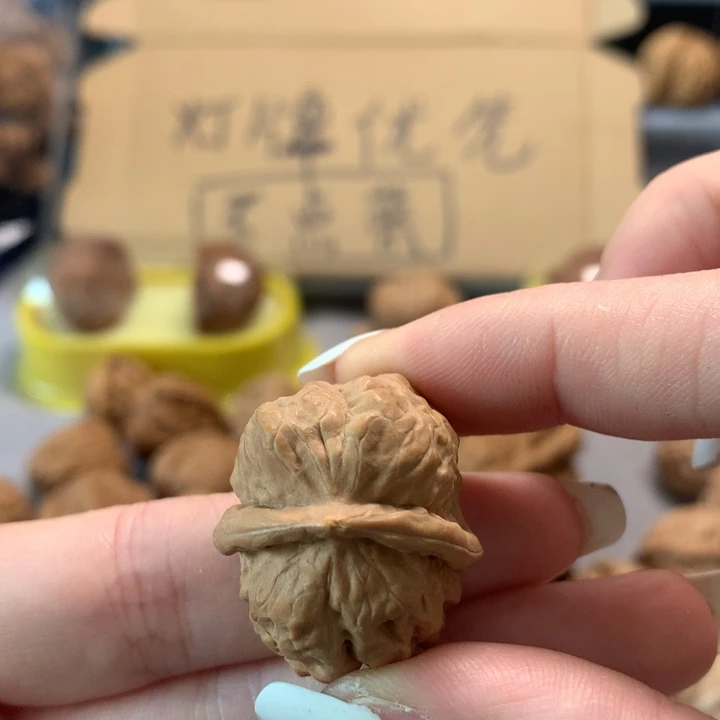有***年文玩核桃把件异形单只