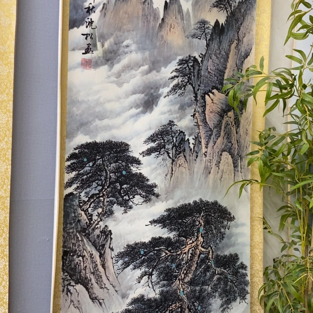 国画老师手笔手绘作品w