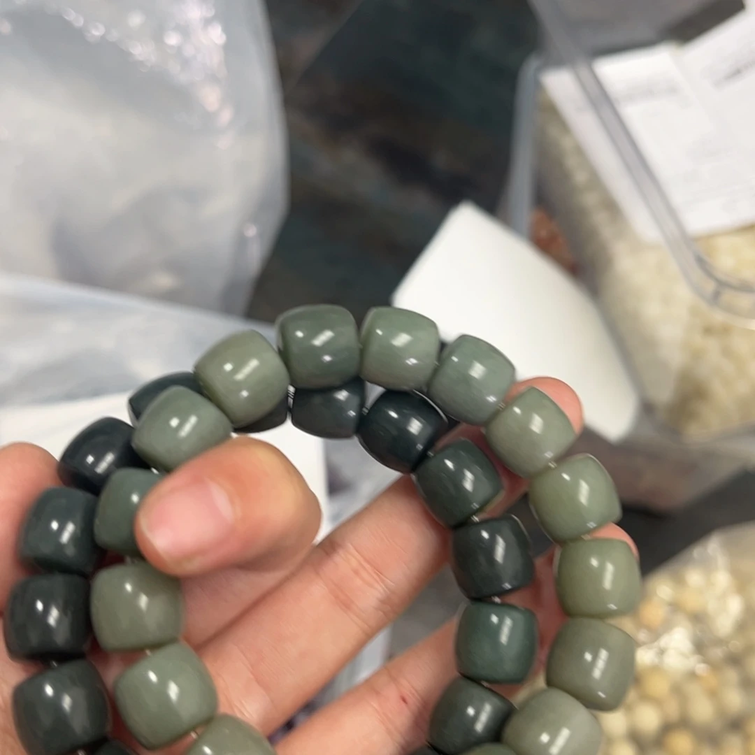 【闪购商品】白玉菩提吊坠z/12 50+20绿直切