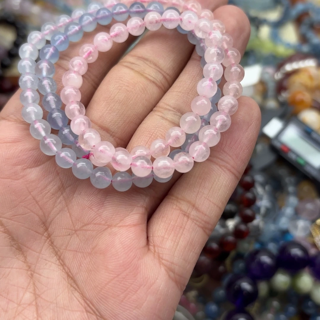 手链水晶银S925镶嵌