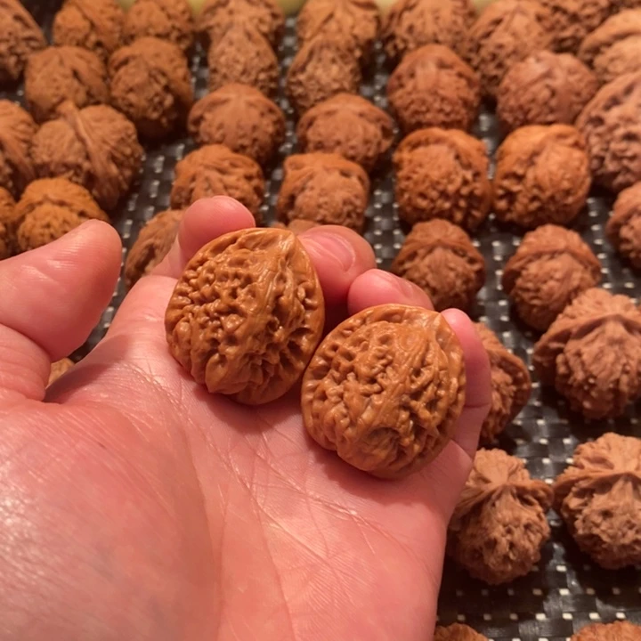 吊坠文玩核桃二****龙红锦鲤