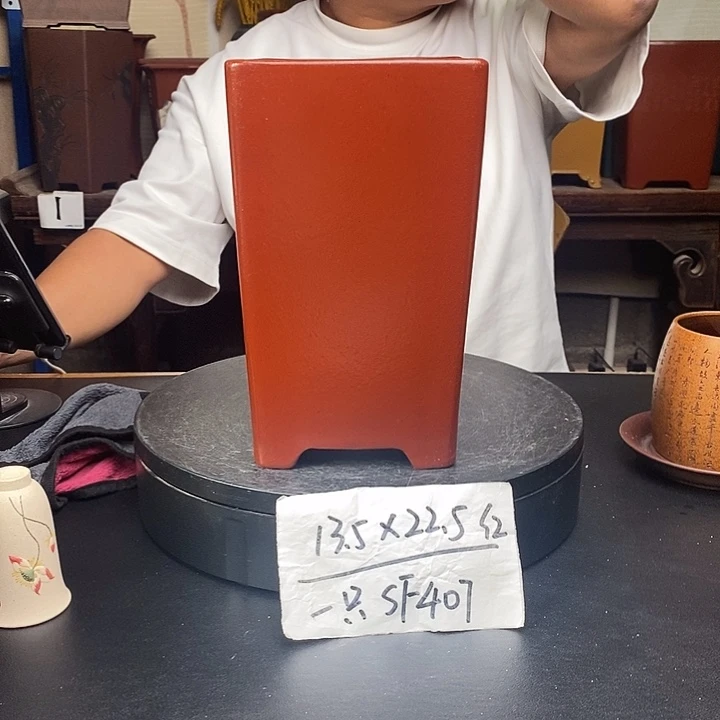 紫砂花盆货号一只Sf407
