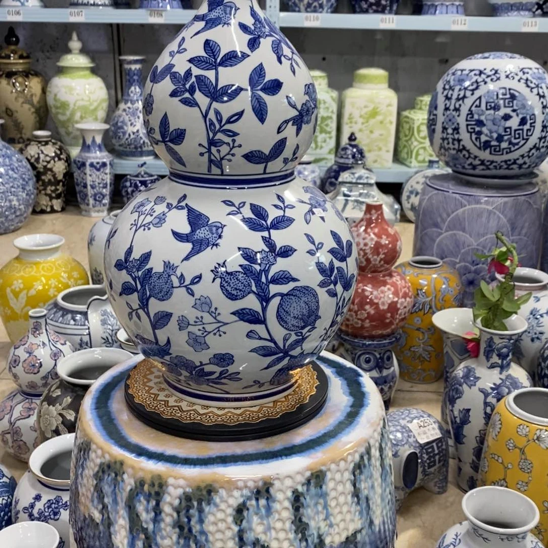 【闪购商品】摆件海*魂葫芦花瓶摆件……