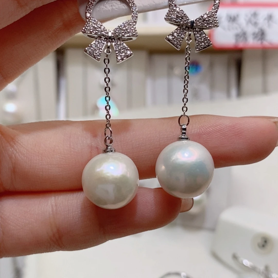 耳饰未镶嵌淡水珍珠