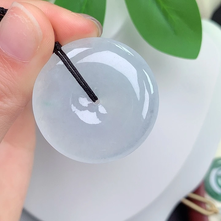 颈饰未镶嵌翡翠42:34.9-5.7mm