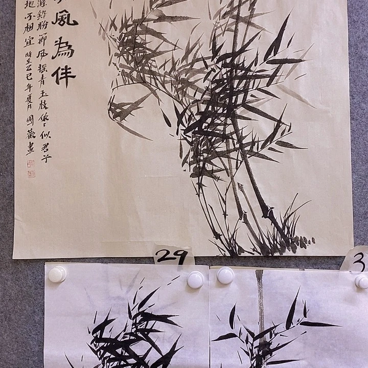竖款新中式装饰画12