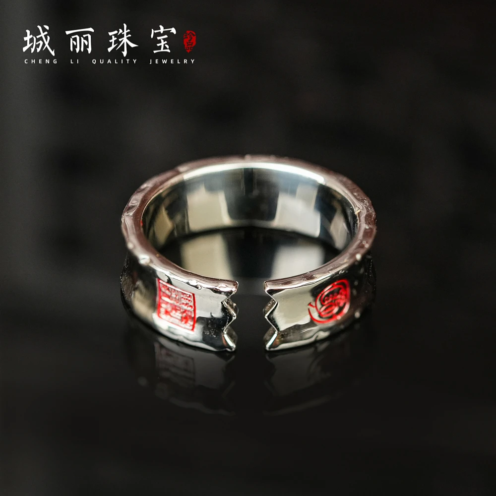 925银戒指 太太平安戒指/个FL-3502-1