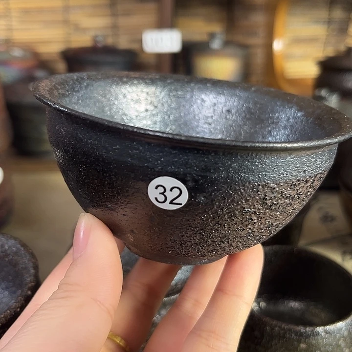 荥经黑砂茶具福利杯子一只