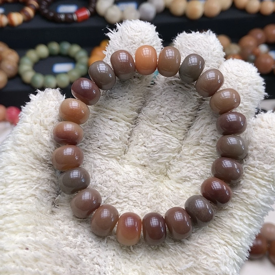 手串菩提根/象牙果13mm算盘珠