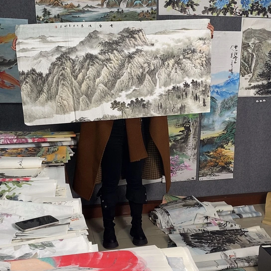 国画手写手绘国画作品103