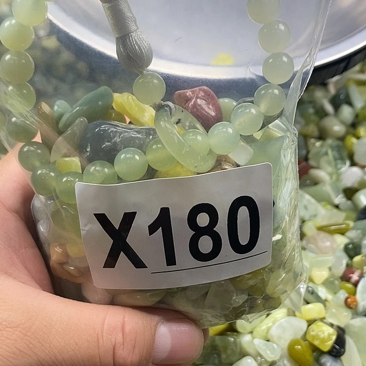 未镶嵌蛇纹石玉鱼缸石