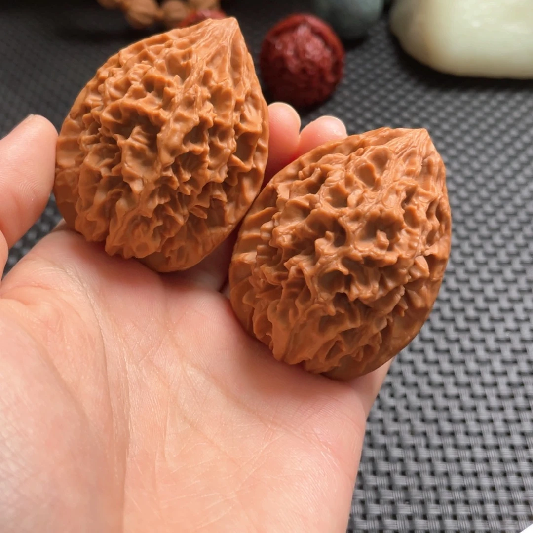 吊坠文玩核桃招财鼠43+