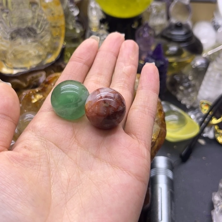 水晶未镶嵌珠宝半成品