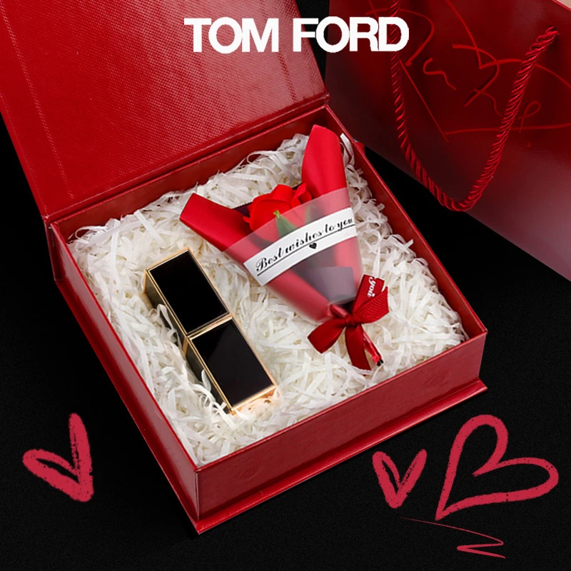 TOMFORD/汤姆福特激情幻魅哑光唇膏16送女友TF口红礼物礼盒套装