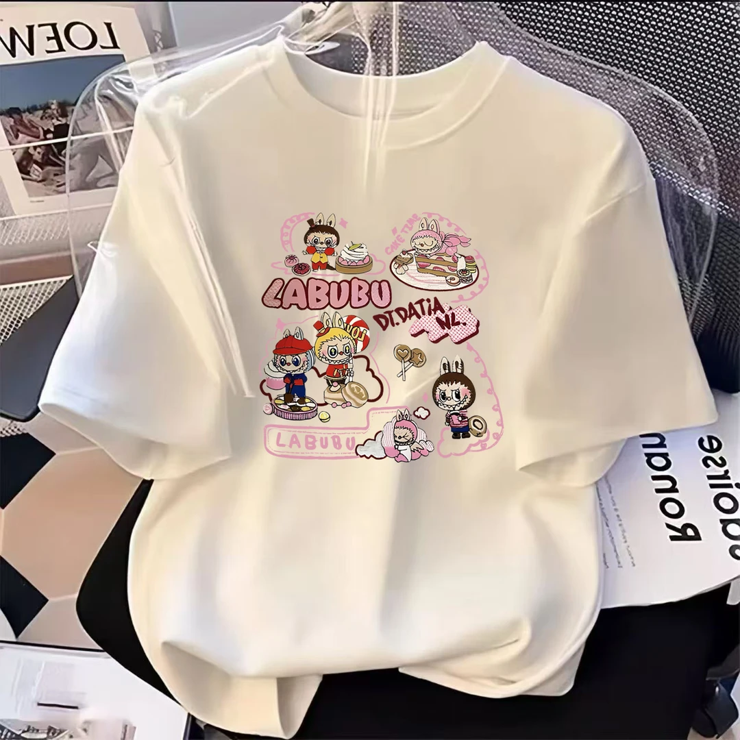 QJ【宠粉福利】LY1上新女款时尚休闲百搭夏季潮流春夏t恤圆领显瘦