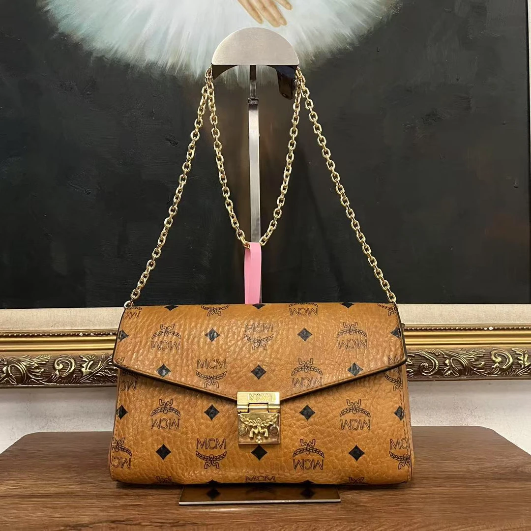 95新 MCM mcm斜挎包/002401