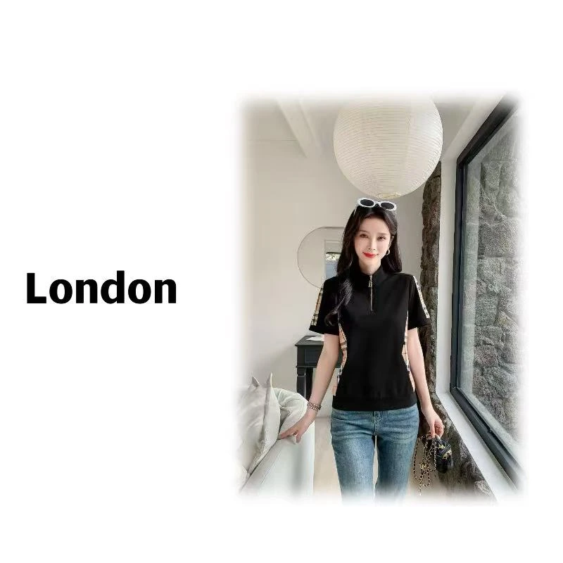 【高奢出口转内销】时尚商务春夏季POLOT恤121199