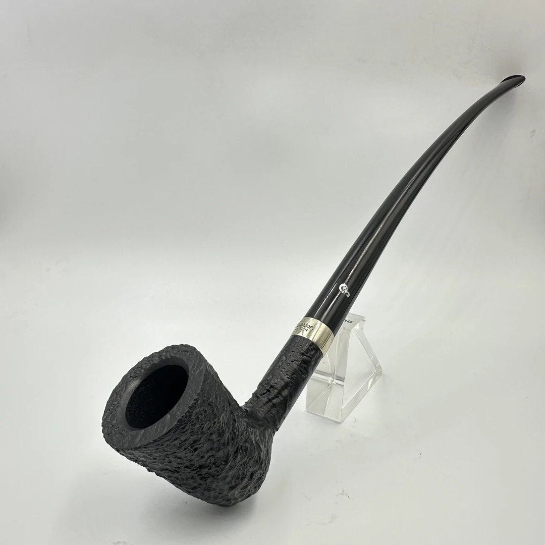 爱尔兰Peterson 彼得森 阅读长斗系列喷砂d17弯式石楠木烟斗