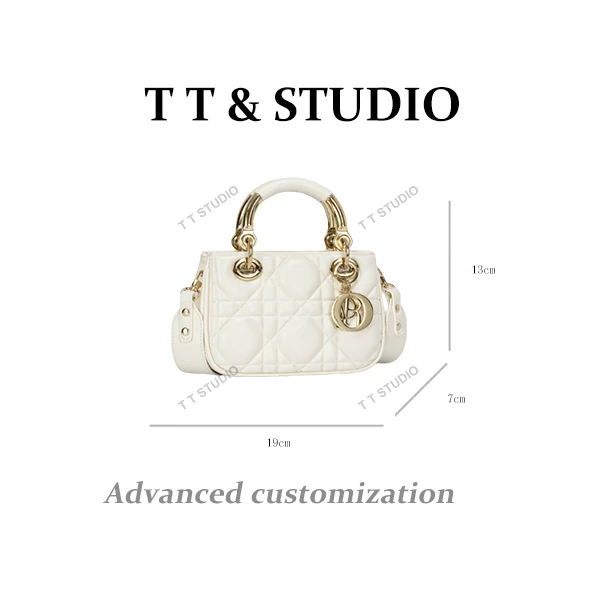 【TT Studio】GQ-2544-米白RAIN.CUN简约腋下斜跨轻奢女包